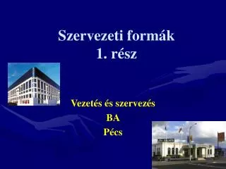 szervezeti form k 1 r sz