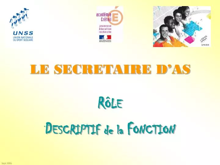 le secretaire d as