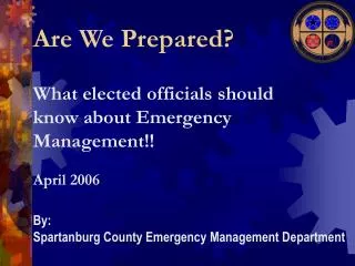 are we prepared