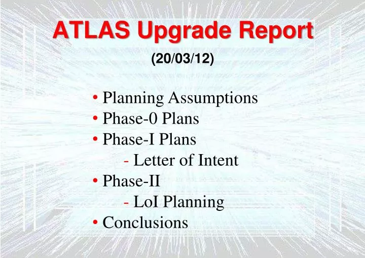 atlas u pgrade report 20 03 12