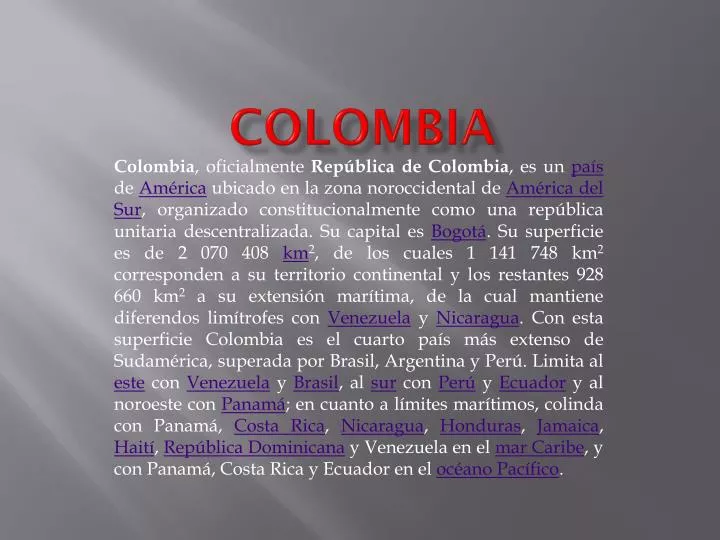 colombia