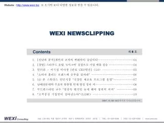 wexi newsclipping