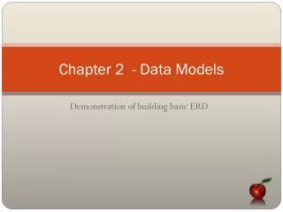 Chapter 2 - Data Models