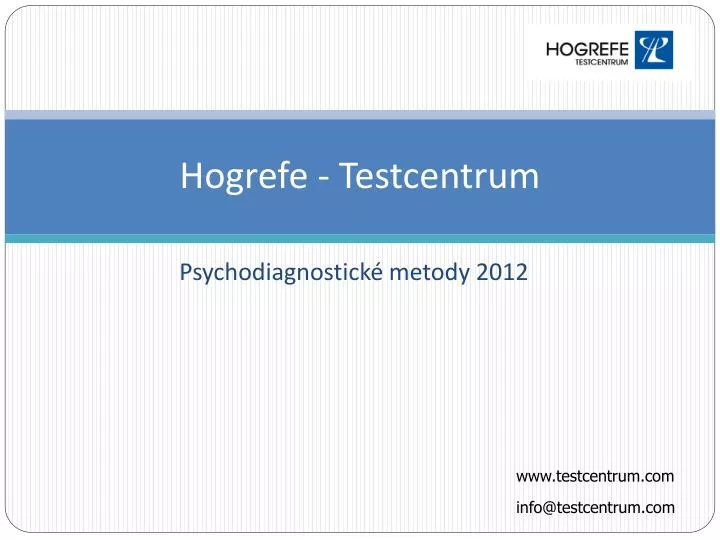 hogrefe testcentrum