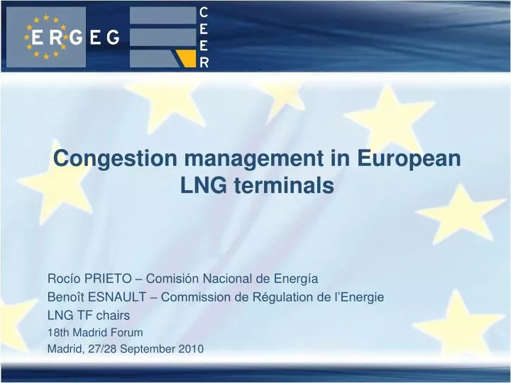 congestion management in european lng terminals