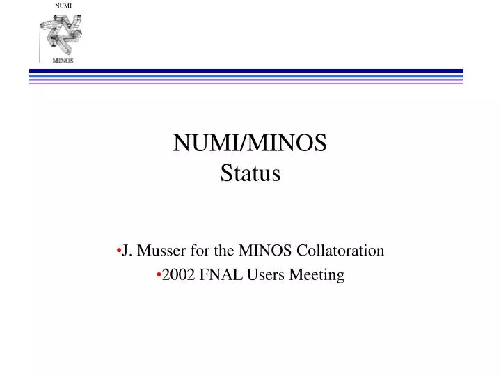 numi minos status