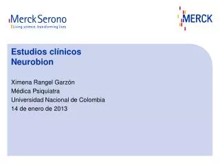 estudios cl nicos neurobion