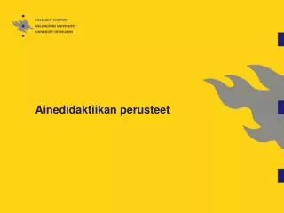 ainedidaktiikan perusteet