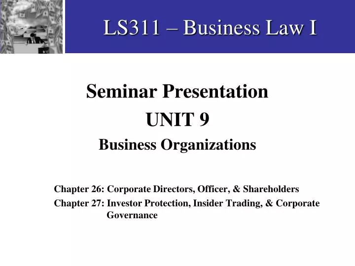 ls311 business law i