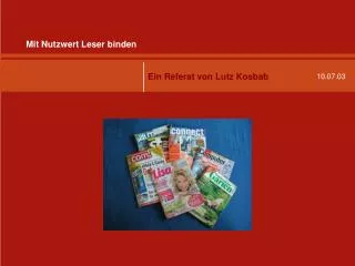 mit nutzwert leser binden