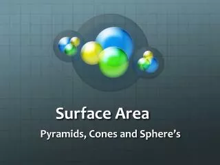 Surface Area