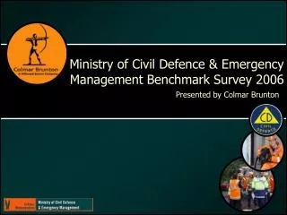 Ministry of Civil Defence &amp; Emergency Management Benchmark Survey 2006