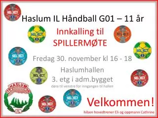 innkalling til spillerm te
