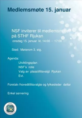 medlemsm te 15 januar