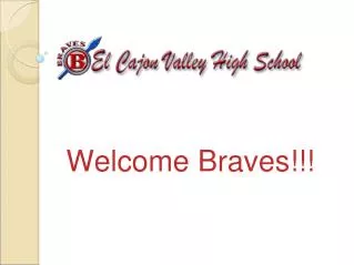 Welcome Braves!!!