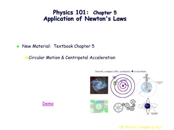 physics 101 chapter 5 application of newton s laws