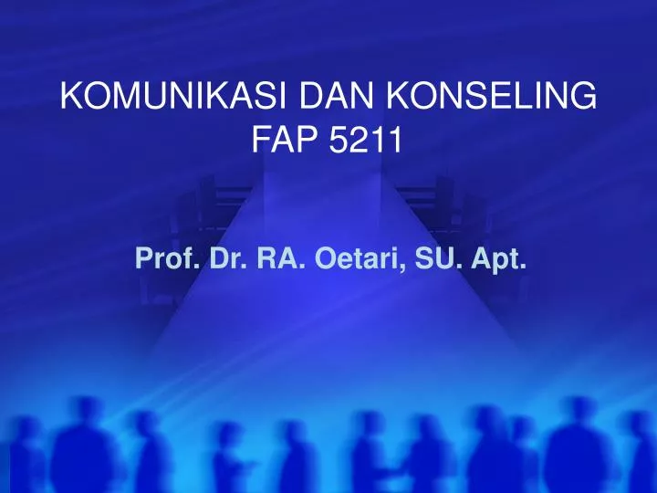 komunikasi dan konseling fap 5211