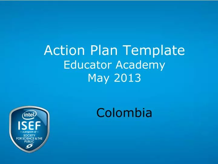 action plan template educator academy may 2013