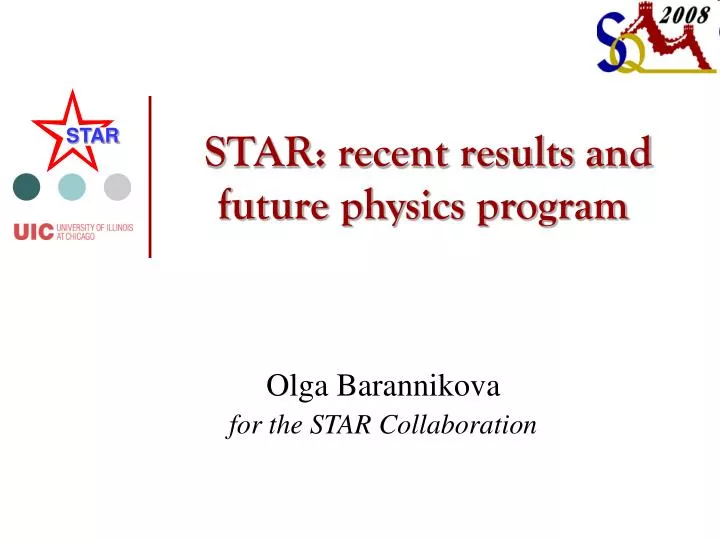 star recent results and future physics program