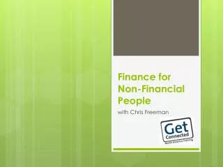 Finance for Non-Financial People