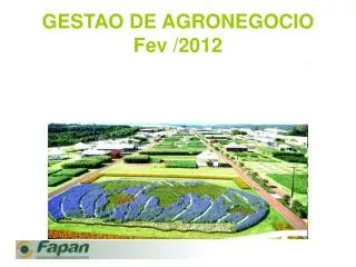 gestao de agronegocio fev 2012