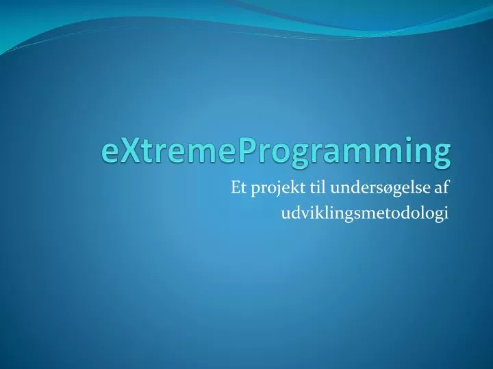 extremeprogramming