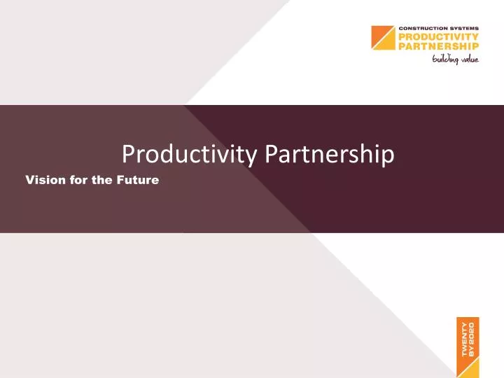 productivity partnership