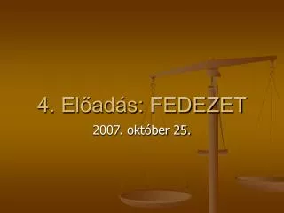 4 el ad s fedezet