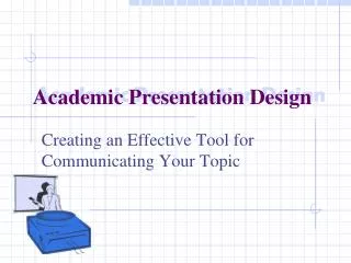 academic presentation design