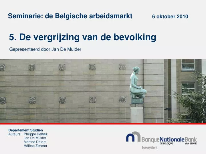 seminarie de belgische arbeidsmarkt 6 oktober 2010