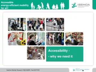 Accessibility - - why we need it