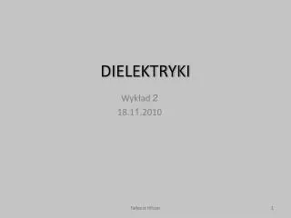dielektryki