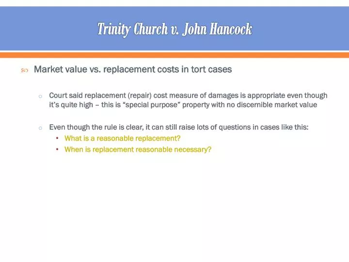 trinity church v john hancock