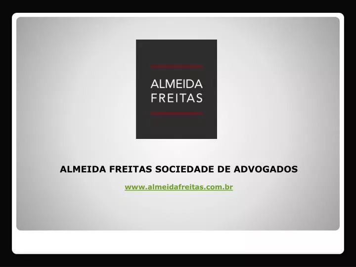almeida freitas sociedade de advogados www almeidafreitas com br