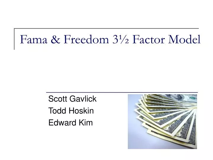 fama freedom 3 factor model