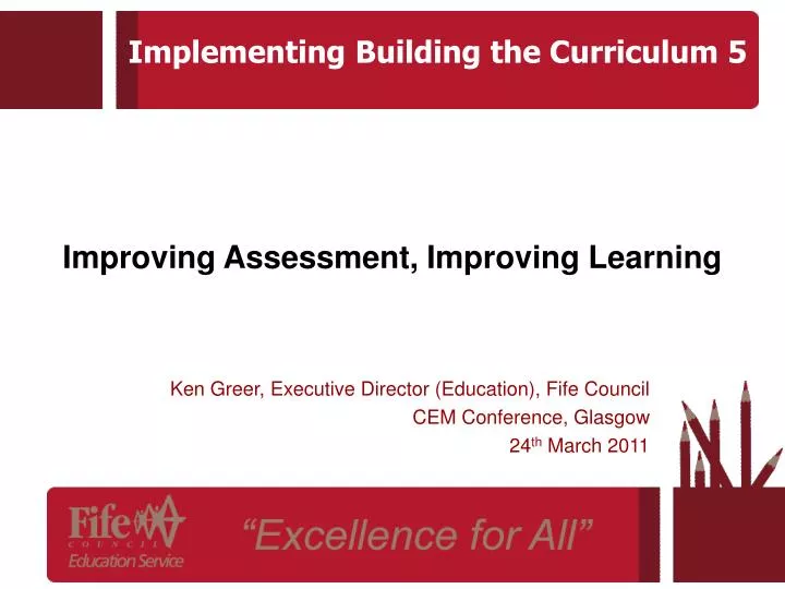 improving assessment improving learning