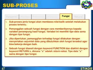 sub proses