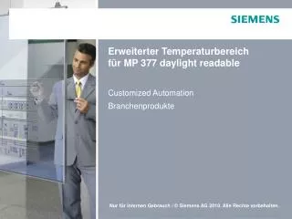 erweiterter temperaturbereich f r mp 377 daylight readable