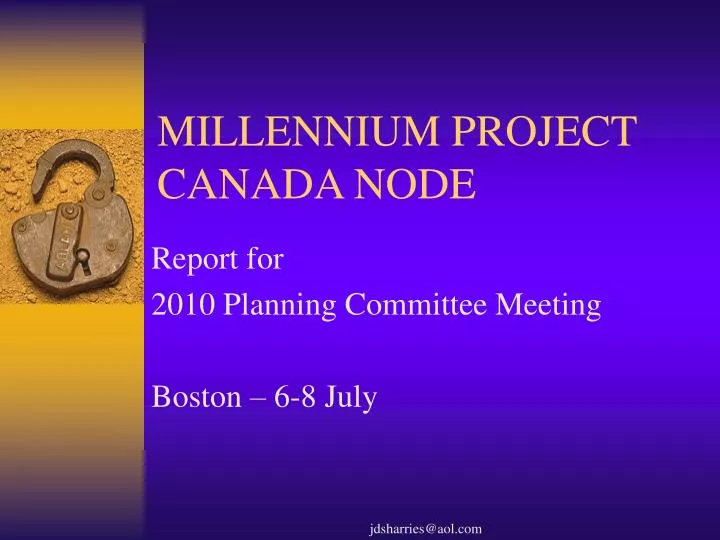 millennium project canada node