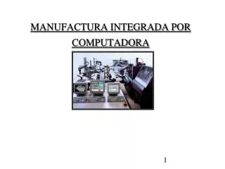 manufactura integrada por computadora