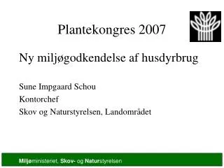 plantekongres 2007