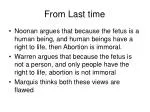 Exploring Ethical Stances on Abortion and the Right to Life - slide 1
