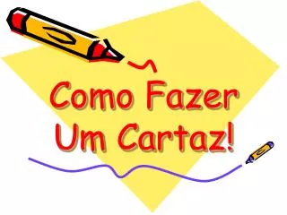 como fazer um cartaz