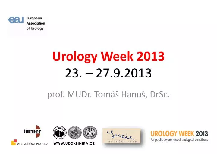 urology week 2013 23 27 9 2013