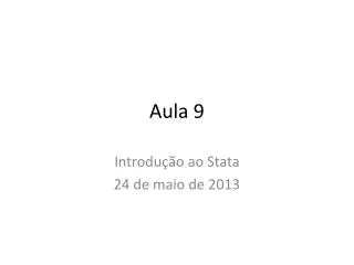 aula 9