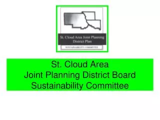 St. Cloud Area Joint Planning District Board Sustainability Committee