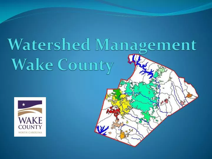 watershed management wake county