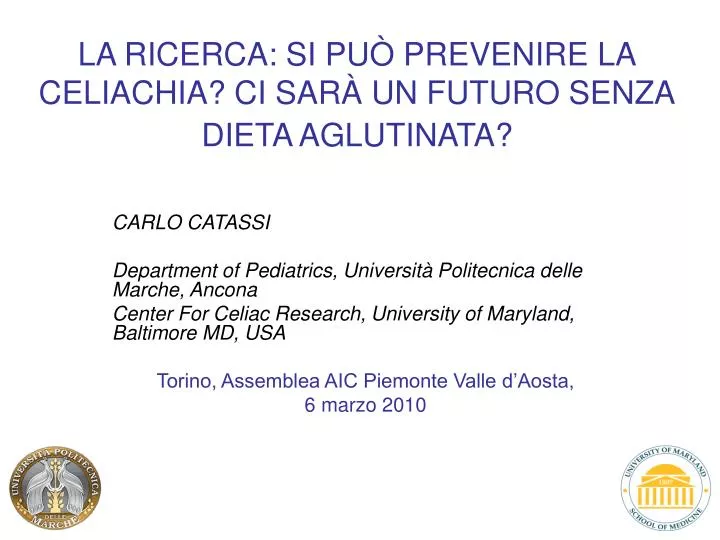 la ricerca si pu prevenire la celiachia ci sar un futuro senza dieta aglutinata