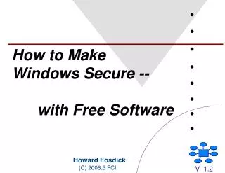How to Make Windows Secure -- with Free Software