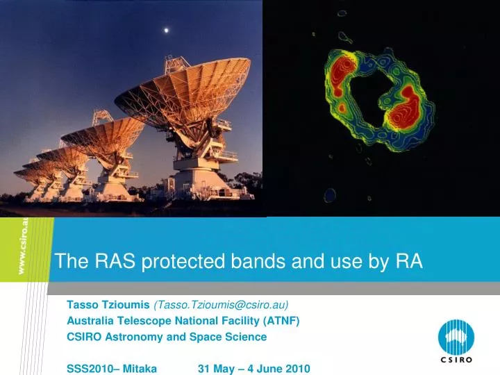 the ras protected bands and use by ra